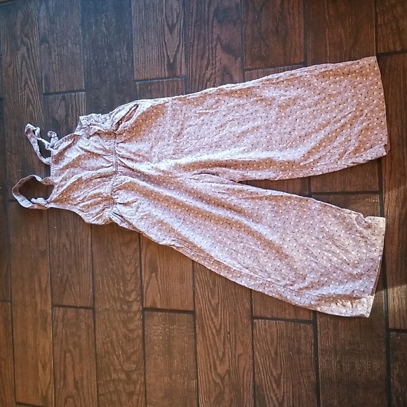 Cat & Jack Bottoms Catjack Girls Floral Jumpsuit Poshmark